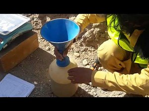 Field Density Test(FDT)`s Procedure (تیست کثافت ساحوی )