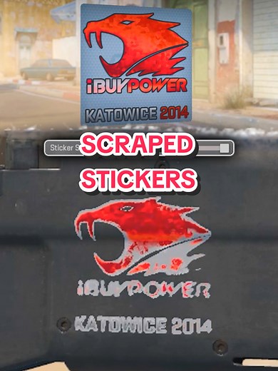 Scraped Stickers for CS:2 - Holo Edition Collection