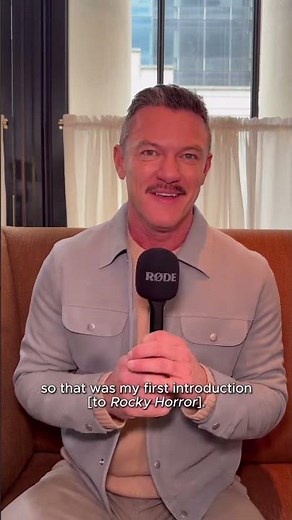 Luke Evans _ The Rocky Horror Show interview #lukeevans