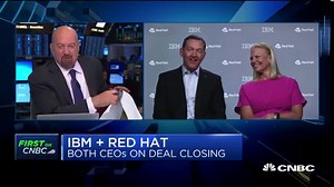 Watch CNBC's full interview with the CEOs of IBM and Red Hat on their new deal