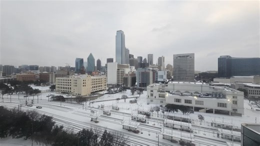 How much snow and ice did North Texas get? Here are the numbers