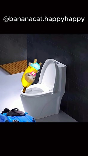 BANANA CAT BABY POOPS AND FALLS INTO TOIiLET - #catmemes #cat #funny #shorts #happy #banana #bananacat #はっぴー #happyhappybananacat #happyhappy #ハッピーハッピー #fyp #fypシ #fypage #fypp #foryou #anime #animation #framebyframe #2danimation #Cartoon