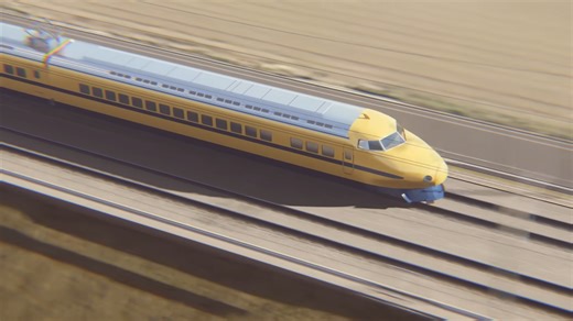 Watch how trains took on planes and won