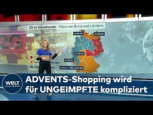 UNGEIMPFTE AUFGEPASST: Harter Einschnitt - Hier gelten die 2G-Regeln schon | WELT Hintergrund