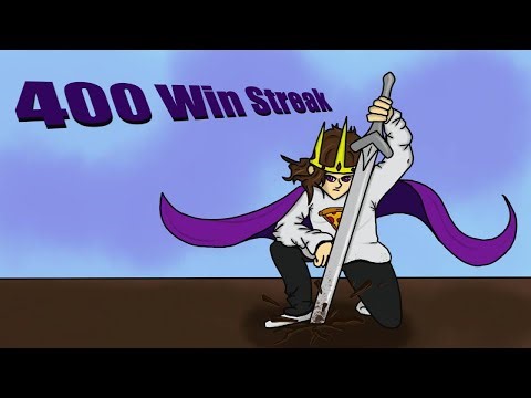 Getting a 400 Win Streak in Bedwars