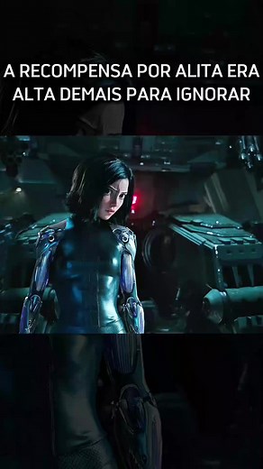 Alita descobre tarde demais que a corrida era uma armadilha #AlitaBattleAngel #AlitaAnjoDeCombate #Alita #ResumoDeFilmes #filme