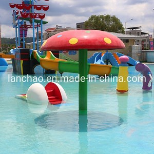 [Hot Item] Color Pumping Mushroom for Children Water Park Playground