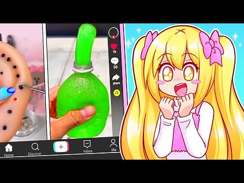 The Squad REACTS To SATISFYING TikToks!