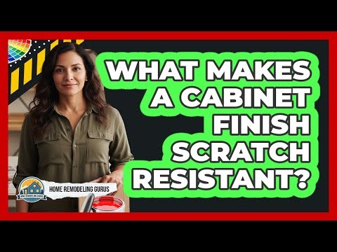 What Makes A Cabinet Finish Scratch Resistant?