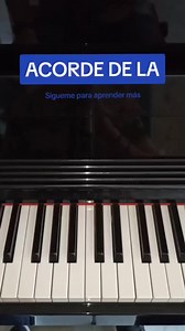 188K views · 3.1K reactions | Tipos de acordes de La✨ #easy #piano #pianotutorial #pianolesson | Piano Musicalité | Facebook