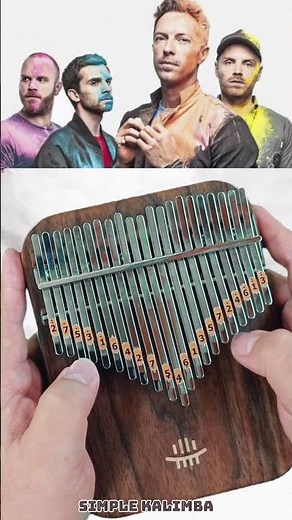 A Sky Full Of Stars (Coldplay) #kalimba #music #simplekalimba #kalimbacover #coldplay