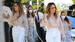 Jennifer Lopez treats Jennifer Garner-look-alike stepdaughter Violet Affleck to lunch