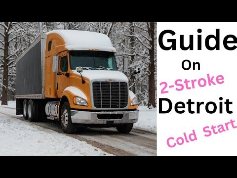Guidelines on Detroit Diesel 2 Stroke Engine Cold Start