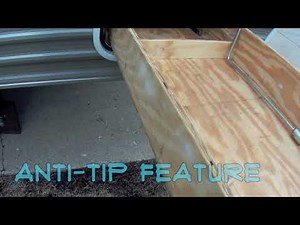 RV Exterior Storage Pull Out Drawer for Shasta Oasis 18BH