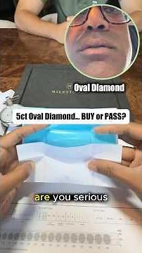 Should You Buy This 5ct Oval Diamond? 💎 | Diamond Identification #diamond #shorts