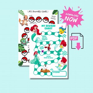 Stitch Reward Chart for Kids, Chore Chart, Behaviour Chart, Digital Download, Instant Download, Sticker Chart, - Etsy