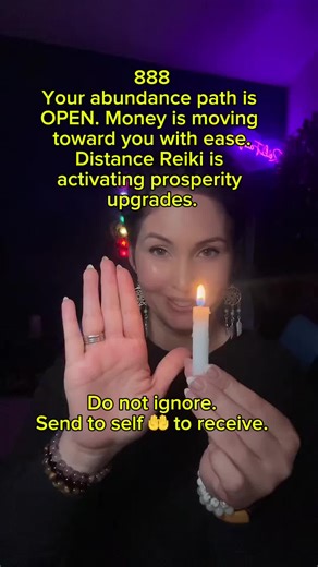 222 is your sign that abundance supports not just you, but your entire household. Harmony is expanding outward from your space to your loved ones. Let this Distance Reiki clear the path for peace and plenty. Type