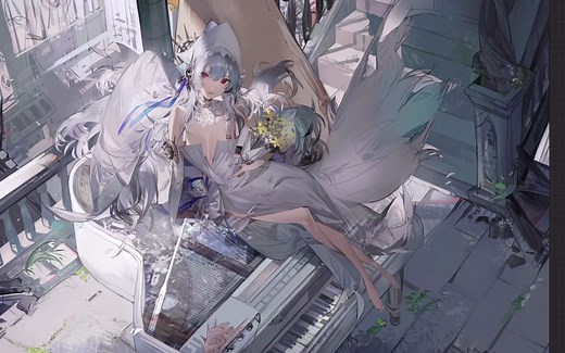 01【明日方舟】归溟幽灵鲨 #原速 #绘画