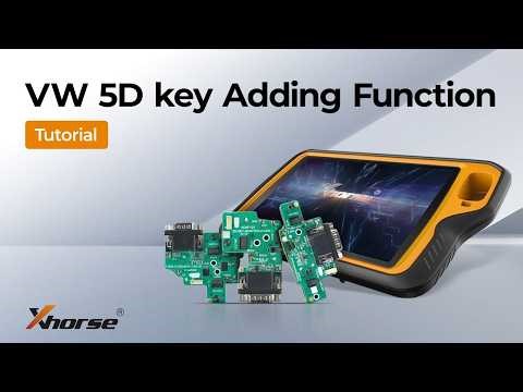 How to Generate VW 5D Key Using Xhorse VVDI Key Tool Plus