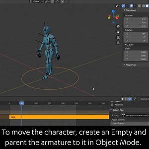 27 reactions · 3 comments | It's easy to find a lot of interesting walk animations on Mixamo. But how do we make them cyclical, and control their speed? This short video explains. #b3d | Blender Secrets | Facebook