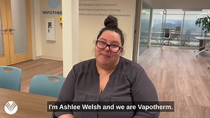Meet Ashlee Welsh! Ashlee is the Director of Marketing at #Vapotherm. She has been at Vapotherm for 7 years - developing products from the NICU to the home! Learn more about how Ashlee and team better care for their patients with the HVT 2.0 https://hubs.ly/Q01S20yj0 #WeDoWorkThatMatters #HighVelocityTherapy #PeopleBehindTheProduct #HVT2.0 | Vapotherm
