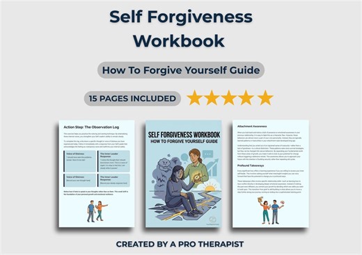 Self Forgiveness Workbook | How to Forgive Yourself Guide | Relationship Grief Recovery PDF - Etsy UK