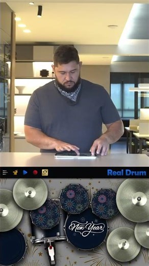 New Year's Special Kit available for a limited time! #realdrum #iphone #ios #apps #midi #u2