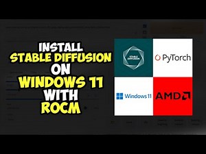 Stable Diffusion on Windows 11 with ROCm