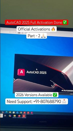 🇮🇳 AutoCAD 2025 Free Install + Live Official Activation Guide | Part-2 | 100% Free #autocad 🔥