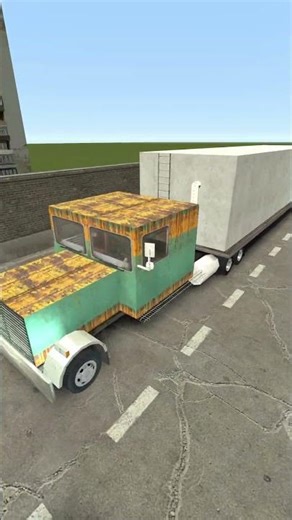 Getting Chased by Granny Nextbot Gmod on Road #shorts