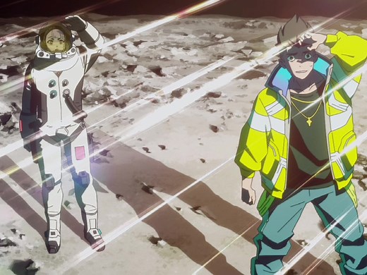 “Sorry wish we could go to the moon together…”😭 #cyberpunk #cyberpunkedgerunners #lucy #david #anime #fyp