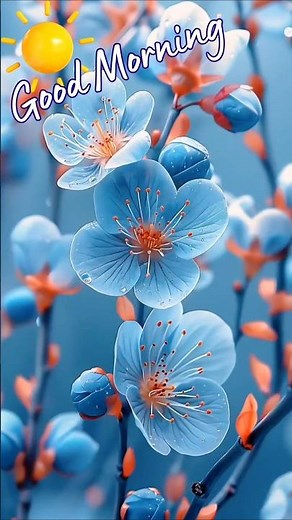 Good Morning🌿Morning nature✨Start a new day brightly🔅Spring Melody