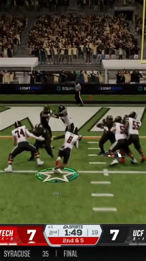 Back and forth! #collegefootball26 #ncaa #gaming #texastechfootball #ucf #ps5 #football