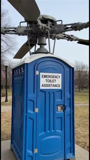 Flying Porta-Potty?! | EMERGENCY TOILET ASSISTANCE…