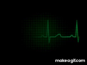 ekg flatline on Make a GIF