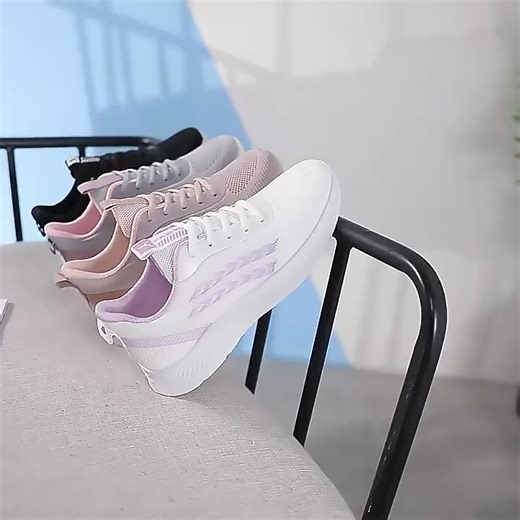 Wholesale Casual Shoes Ladies Flat Shoes Female Sport Shoes White Running Sneakers New Arrivals Cheap Fashion for Women