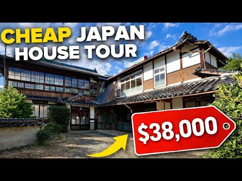 Inside a $38,000 Traditional Japanese House 🇯🇵 | Tsuyama Kominka Walkthrough