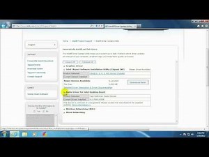 Tech Support: How to run Intel Driver Update Utility