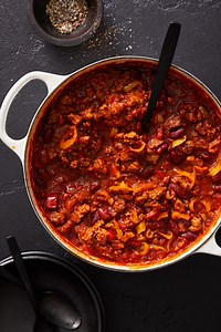 Spicy Passata Chili with Calabrian Peppers
