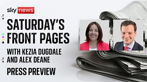 We take a first look at Saturday's papers with the director of the John Smith Centre at the University of Glasgow, Kezia Dugdale, and PR Consultant, Alex Deane.