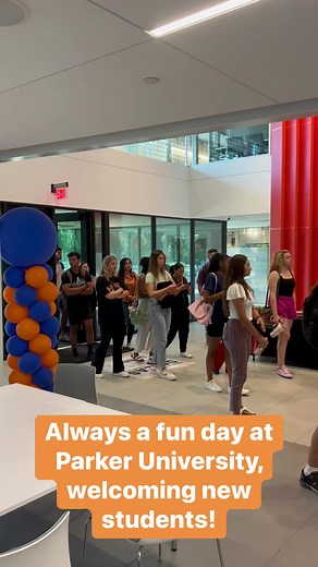 1.3K views · 24 reactions | Today we are holding orientation for new students to Parker University . There’s a lot of excitement in the air! | Parker University | Facebook