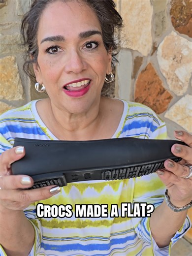 Crocs comfortable flats for women who want Crocs comfort without wearing clogs. These Crocs flats look like a classic shoe but still have the Crocs cushioning and support for everyday wear. #creatorsearchinsights #crocsshoes #comfortableshoes #crocscomfort #crocsflats