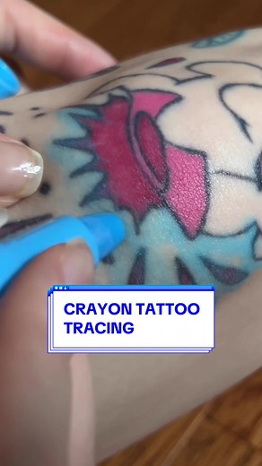 Maxxine vs Long Legs: ASMR Tattoo Tracing | Hot TikTok Trends