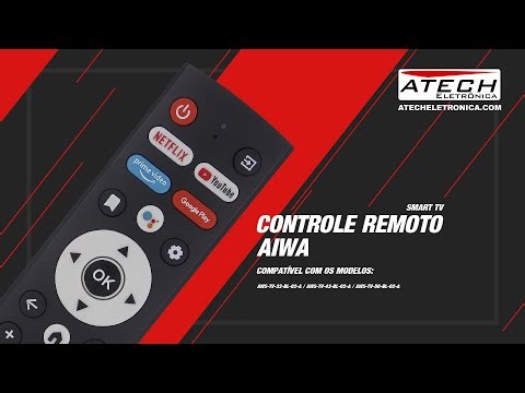 Controle Remoto Smart TV Aiwa AWS-TV-50-BL-02-A (780756)