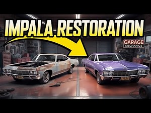 "RESTOREING THE OLD 67 CHEVI IMPALA TO A BRAND NEW" Retro garage mechanics