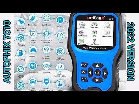 New Autophix 7610 OBD 2 ( 2022 version ) life time free updates.