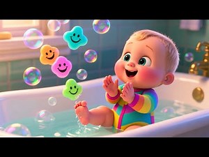 Baby’s Bubble Bath Fun 🛁🫧 | Fun Learning and Play for Kids | Toddler Educational Video