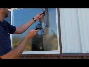 Window Cleaning FANNING TECHNIQUES - PART 1 - C & C EMPLOYEE TRAINING