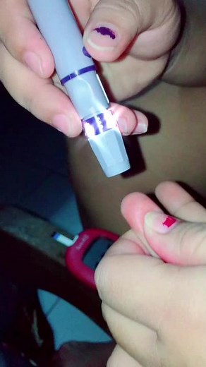 Monitoring Blood Sugar Levels with Glucose Meter