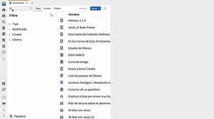 ¿Te gustaría mantener organizado todo tu trabajo de estudio en Logos?🤔 ¡Con Documentos de Usuario es posible!🔍 Crea fácilmente flujos de trabajo, cuadernos, búsquedas, listas de pasajes, sermones y mucho más...✨ Accede a todo su trabajo en una única ubicación y comparte tu investigación con otros y aprovecha las aportaciones de otros entusiastas del estudio bíblico.📖👥 | Logos Español